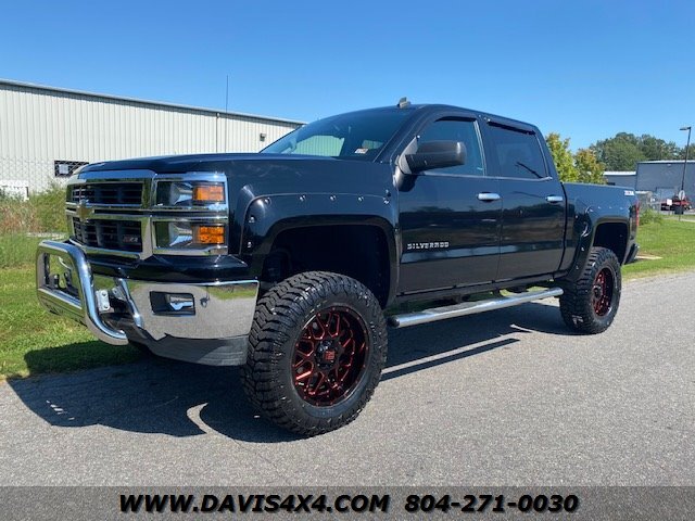 2014 Chevrolet Silverado 1500 Crew Cab Short Bed 4x4 Z92 Factory Lifted ...