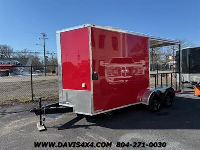 2024 All World 16TA Concession/Vendor Trailer W/ Porch   - Photo 2 - North Chesterfield, VA 23237