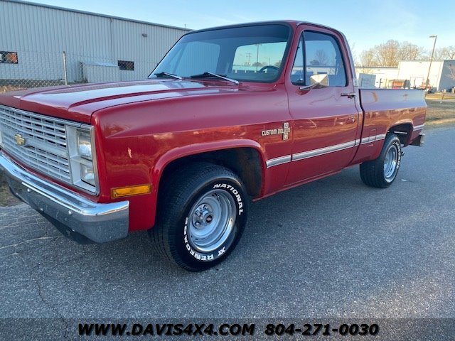 1983 Chevrolet C/K 10 Series Custom Deluxe C10 Regular Cab Short Bed ...