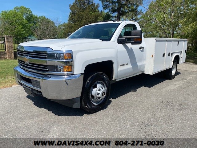 2016 Chevrolet Silverado 3500hd Cc 3500 Hd Utility Work Truck 3087