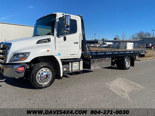 2019 Hino 258 Rollback/Wrecker Tow Truck Two Car Carrier Diesel - Photo 1 - North Chesterfield, VA 23237