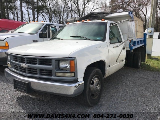 1998 Chevrolet 3500 Regular Cab Dump Truck Silverado Dually