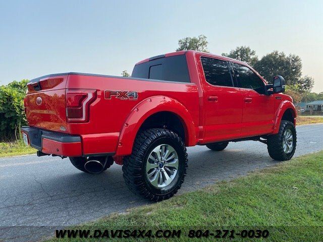 2017 Ford F-150 Super Crew FX4 Offroad 4x4 Sport Lifted Pickup