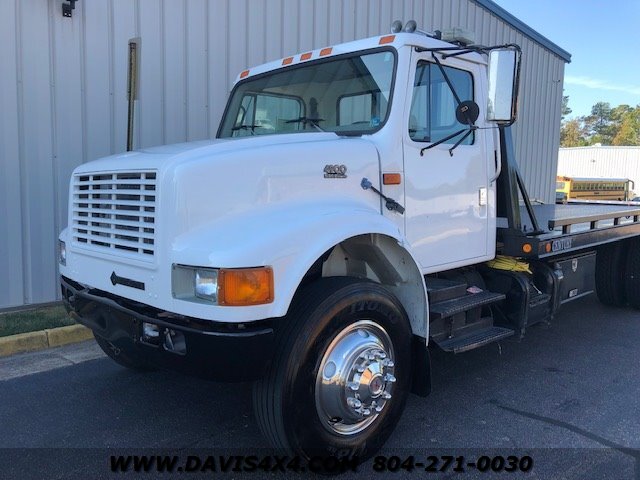 2002 International 4900 Diesel NaviStar Rollback Wrecker Commercial Tow