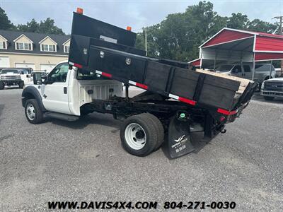 2015 Ford F-450 Superduty Flat Bed Dump Truck Diesel   - Photo 2 - North Chesterfield, VA 23237