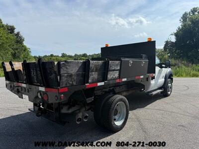 2015 Ford F-450 Superduty Flat Bed Dump Truck Diesel   - Photo 4 - North Chesterfield, VA 23237