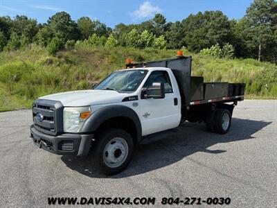 2015 Ford F-450 Superduty Flat Bed Dump Truck Diesel   - Photo 12 - North Chesterfield, VA 23237