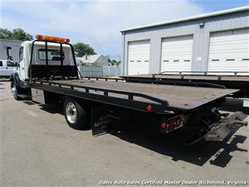 2010 Hino 258 Rollback 21 Foot Steel Bed Wheel Lift Tow