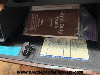 1979 Chevrolet Blazer K5 Squarebody Classic 4x4 - Photo 32 - North Chesterfield, VA 23237
