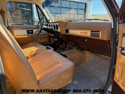 1979 Chevrolet Blazer K5 Squarebody Classic 4x4   - Photo 30 - North Chesterfield, VA 23237