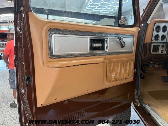1979 Chevrolet Blazer K5 Squarebody Classic 4x4 - Photo 16 - North Chesterfield, VA 23237