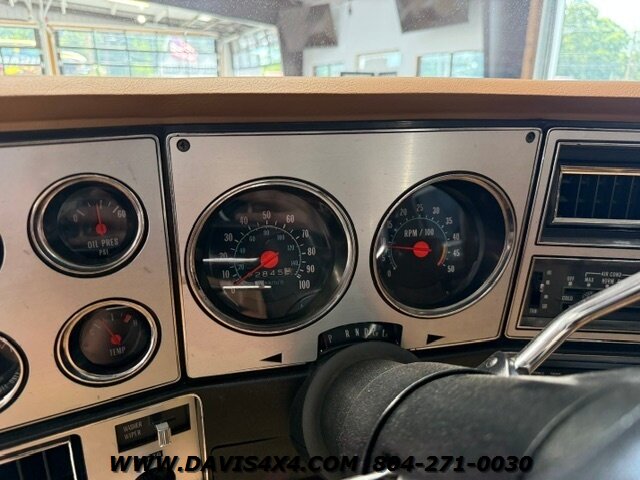 1979 Chevrolet Blazer K5 Squarebody Classic 4x4 - Photo 25 - North Chesterfield, VA 23237