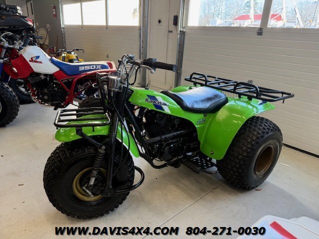 1985 Kawasaki KLT 250 Classic Antique Collection Piece  