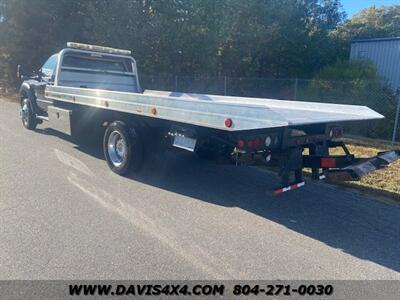 2012 FORD F550 Flatbed Rollback Flatbed Tow Truck Diesel   - Photo 3 - North Chesterfield, VA 23237