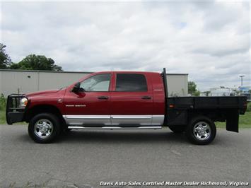 2006 Dodge Ram 3500 SLT 5.9 Cummins Turbo Diesel 4X4 Mega Cab Flat Bed   - Photo 2 - North Chesterfield, VA 23237