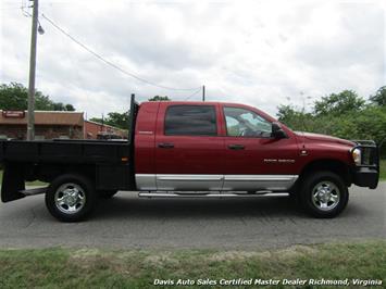 2006 Dodge Ram 3500 SLT 5.9 Cummins Turbo Diesel 4X4 Mega Cab Flat Bed   - Photo 11 - North Chesterfield, VA 23237