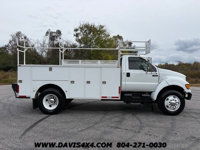 2000 Ford F-650 Superduty Utility Cummins Diesel - Photo 2 - North Chesterfield, VA 23237