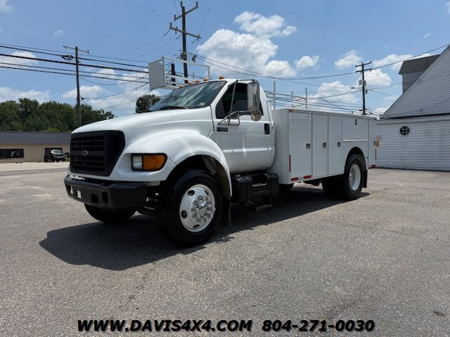 2000 Ford F-650 Superduty Utility Cummins Diesel - Photo 1 - North Chesterfield, VA 23237
