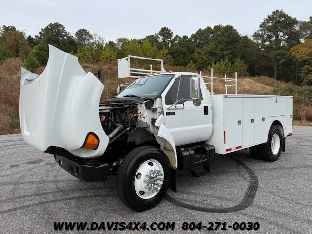 2000 Ford F-650 Superduty Utility Cummins Diesel - Photo 33 - North Chesterfield, VA 23237