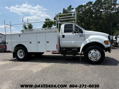 2000 Ford F-650 Superduty Utility Cummins Diesel   - Photo 7 - North Chesterfield, VA 23237