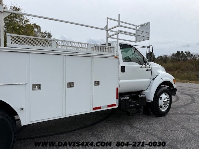 2000 Ford F-650 Superduty Utility Cummins Diesel - Photo 5 - North Chesterfield, VA 23237