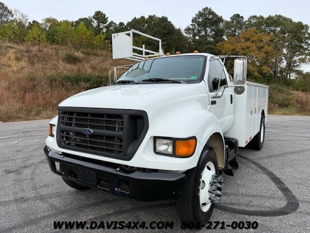 2000 Ford F-650 Superduty Utility Cummins Diesel - Photo 41 - North Chesterfield, VA 23237