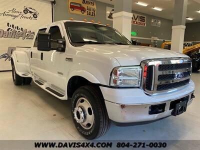 2005 Ford F-350 Lariat Superduty Crew Cab Dually 4x4 Diesel   - Photo 3 - North Chesterfield, VA 23237