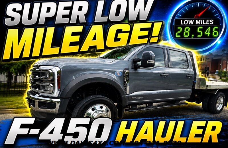 2024 Ford F-450 Super Duty Flatbed/Hauler 4x4  