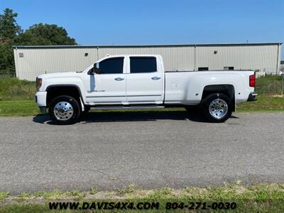 2015 GMC Sierra 3500 HD Denali Diesel Crew Cab Long Bed Dually 4x4 ...