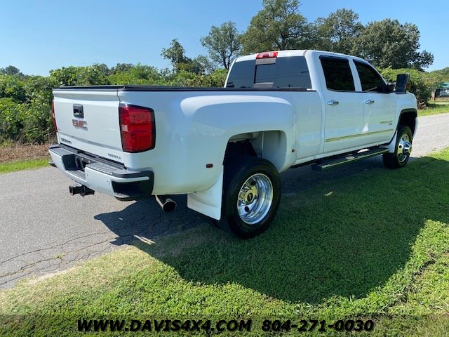 2015 GMC Sierra 3500 HD Denali Diesel Crew Cab Long Bed Dually 4x4 ...