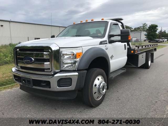 2015 Ford F-550 Superduty Regular Cab 4x4 Tow Truck 2 Car Rollback ...