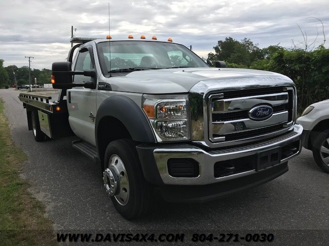 2015 Ford F-550 Superduty Regular Cab 4x4 Tow Truck 2 Car Rollback ...