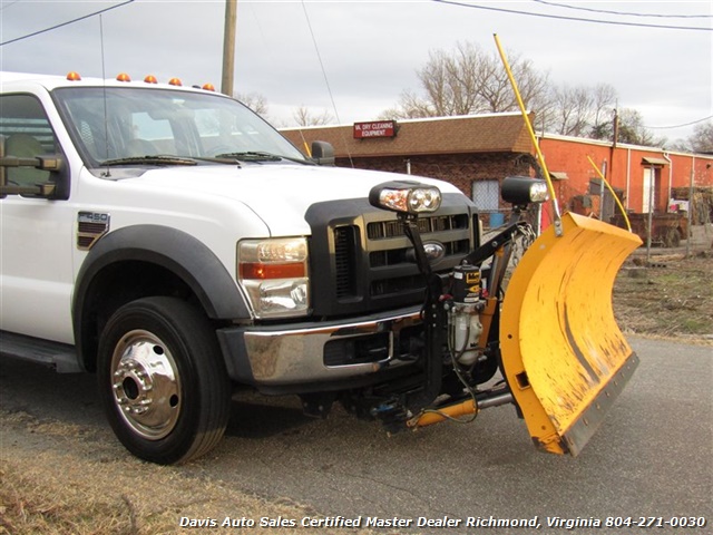 2008 Ford F-450 Super Duty XL Diesel 4X4 Dually Dump Bed Snow Plow (SOLD)