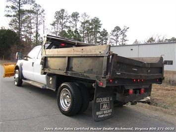 2008 Ford F-450 Super Duty XL Diesel 4X4 Dually Dump Bed Snow Plow (SOLD)   - Photo 3 - North Chesterfield, VA 23237