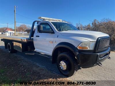 2011 Dodge Ram 5500 Flatbed 4x4 Tow Truck Rollback Diesel   - Photo 3 - North Chesterfield, VA 23237