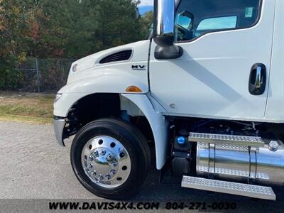 2022 INTERNATIONAL MV 607 Ext Cab Rollback Tow Truck Flatbed Car Carrier   - Photo 7 - North Chesterfield, VA 23237