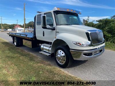 2022 INTERNATIONAL MV 607 Ext Cab Rollback Tow Truck Flatbed Car Carrier   - Photo 3 - North Chesterfield, VA 23237