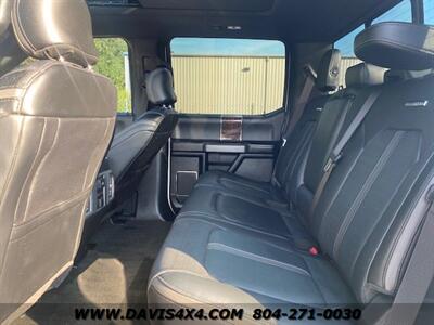2017 Ford F-250 Superduty Platinum 4x4 Diesel Lifted Pickup   - Photo 13 - North Chesterfield, VA 23237