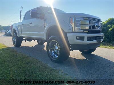 2017 Ford F-250 Superduty Platinum 4x4 Diesel Lifted Pickup   - Photo 3 - North Chesterfield, VA 23237