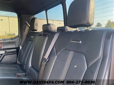 2017 Ford F-250 Superduty Platinum 4x4 Diesel Lifted Pickup   - Photo 15 - North Chesterfield, VA 23237