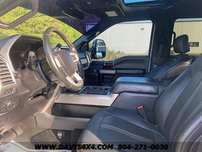 2017 Ford F-250 Superduty Platinum 4x4 Diesel Lifted Pickup   - Photo 7 - North Chesterfield, VA 23237