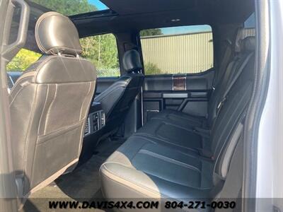 2017 Ford F-250 Superduty Platinum 4x4 Diesel Lifted Pickup   - Photo 16 - North Chesterfield, VA 23237