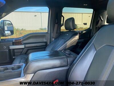 2017 Ford F-250 Superduty Platinum 4x4 Diesel Lifted Pickup   - Photo 8 - North Chesterfield, VA 23237