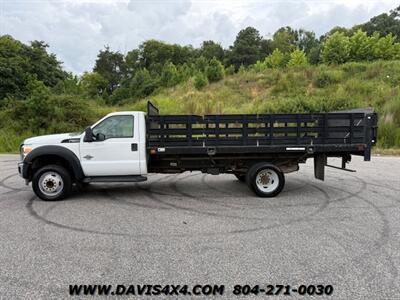 2012 Ford F-550 Superduty Flatbed Diesel W/ Liftgate   - Photo 11 - North Chesterfield, VA 23237