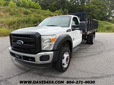 2012 Ford F-550 Superduty Flatbed Diesel W/ Liftgate   - Photo 2 - North Chesterfield, VA 23237