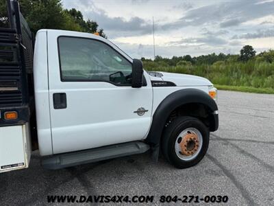 2012 Ford F-550 Superduty Flatbed Diesel W/ Liftgate   - Photo 5 - North Chesterfield, VA 23237