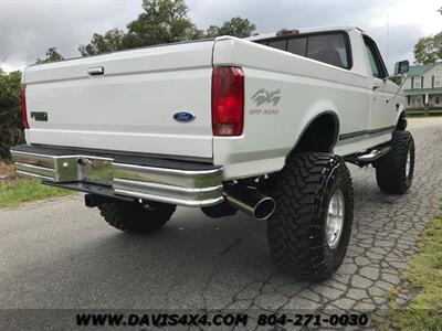 1997 Ford F-350 XLT Regular Cab Long Bed 4x4 Powerstroke Turbo  Diesel Manual Shift Lifted OBS Classic Pickup - Photo 3 - North Chesterfield, VA 23237