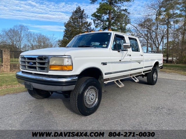 1992 Ford F 350 Obs Classic Superduty Crew Cab Long Bed 4x4 3569