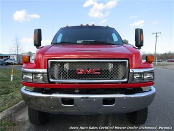 2008 GMC Topkick Kodiak C 4500 4X4 Duramax Diesel 6.6 Dually Crew Cab Hauler Bed   - Photo 8 - North Chesterfield, VA 23237