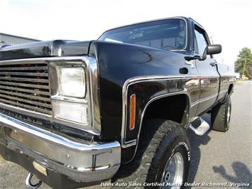 1980 Chevrolet Silverado Classic C K 10 Custom Lifted 4X4 OBS Square Body Regular Cab LB   - Photo 22 - North Chesterfield, VA 23237